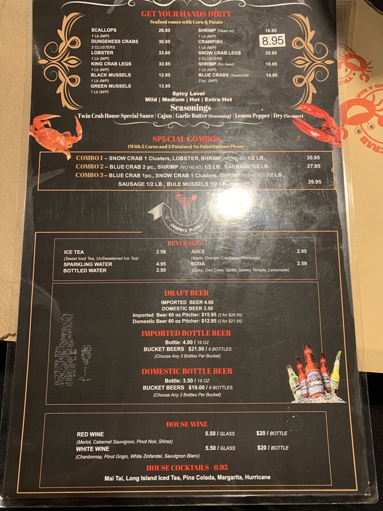 Twin Crab Menu - Image 10