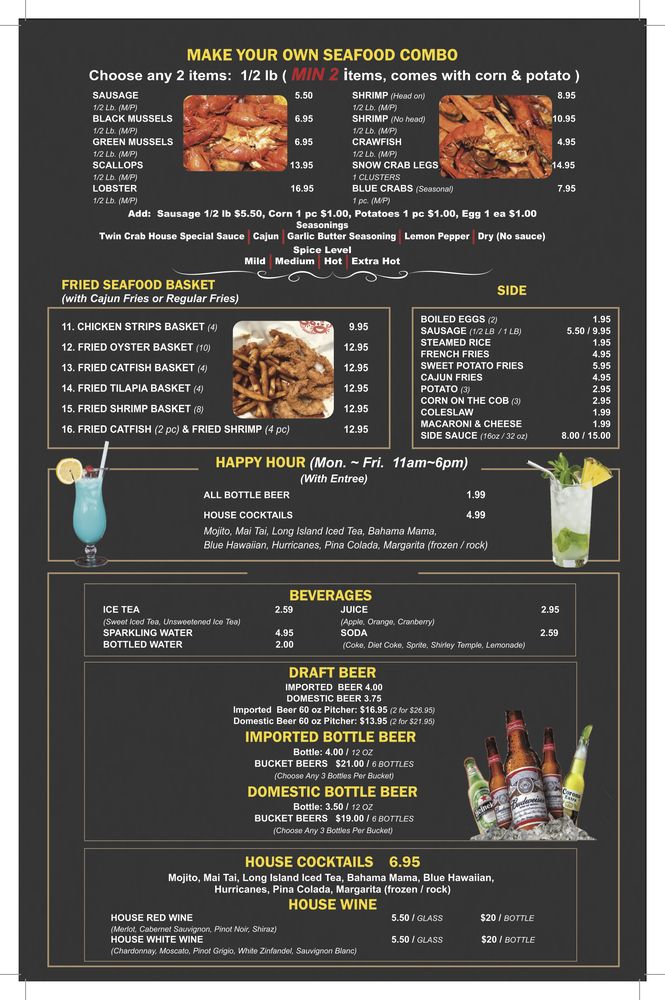 Twin Crab Menu - Image 3