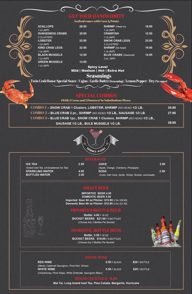Twin Crab Menu - Image 4